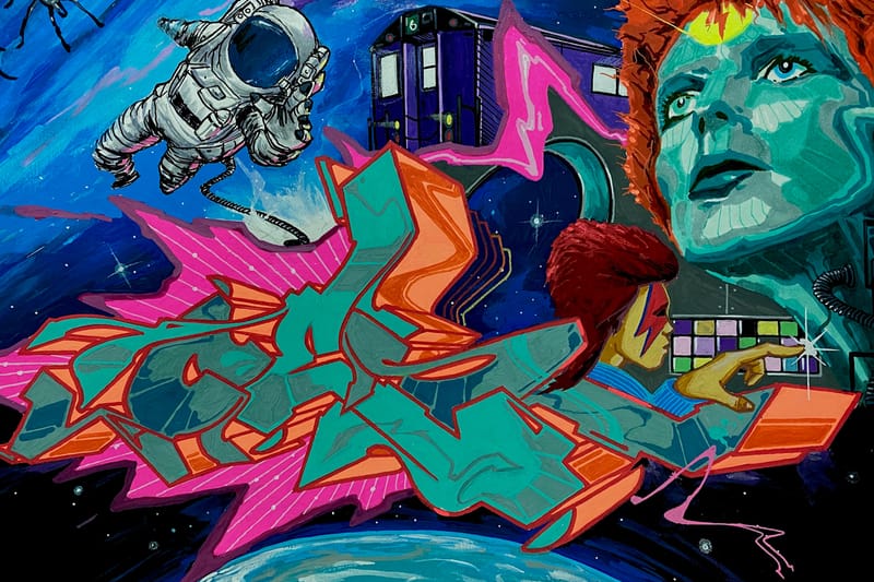 Graffiti Icon CES Showcases Signature Wild Style Pieces in Museum Show