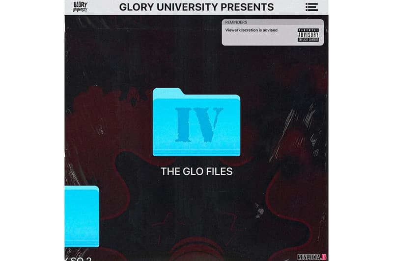 Chief Keef 'The GloFiles (Pt .4)' Mixtape Stream chicago hip-hop dril OFF WIT HIS HEAD listen now spotify apple music