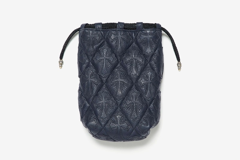 Chrome Hearts UNITED ARROWS 30th Anniversary Capsule collection menswear streetwear bags pouches carrying solutions wallets silver 925 metal foldable accessories leather