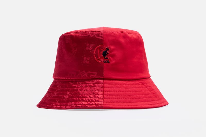 CLOT x Kangol Four-Piece Hat Collection Bucket Hats Baseball Caps Silk Royale Design Cube Pattern Red Black Green Blue 