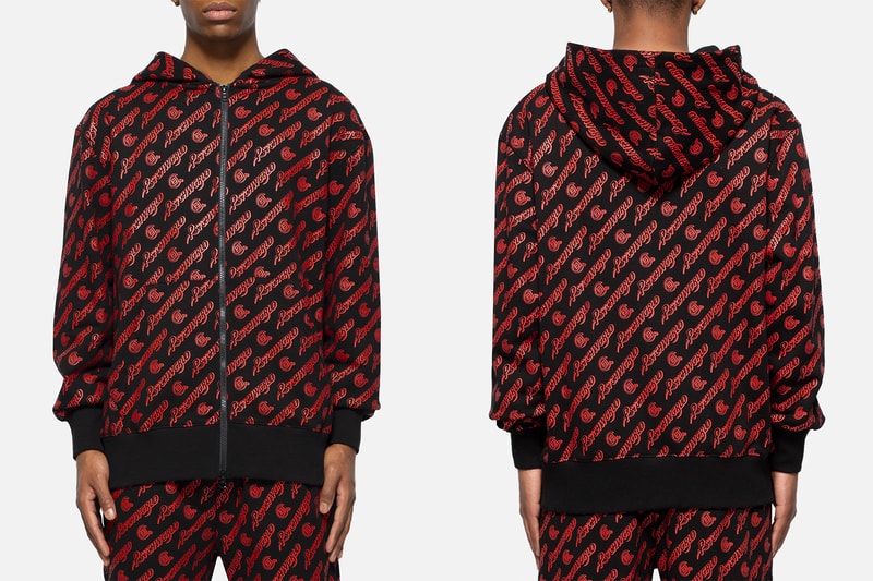 CLOT Psychworld Capsule Collection Release Info Zip Up Hoodie T-shirt Black White Red Blue Dragon 