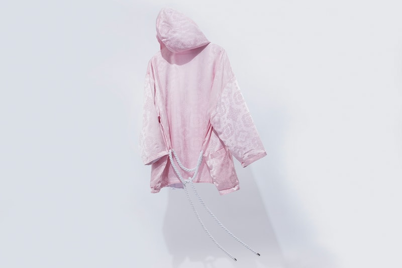 CLOT Rose Gold Silk Royale Apparel Collection Release Jacket Robe Shirt Pants Shorts info Buy Price Edison Chen Kevin Poon