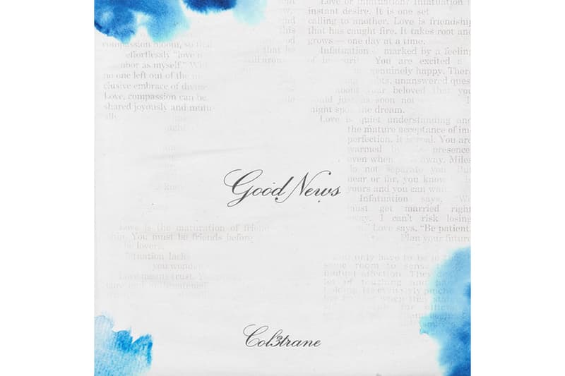 Col3trane "Good News" Single Stream contemporary R&B hip-hop london Tap Records/Interscope listen now spotify apple music J Moon