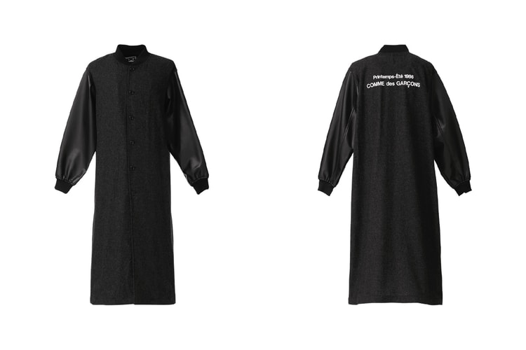 COMME des GARÇONS CDG Drops 1986 Staff Coat Crafted From Wool & Nylon