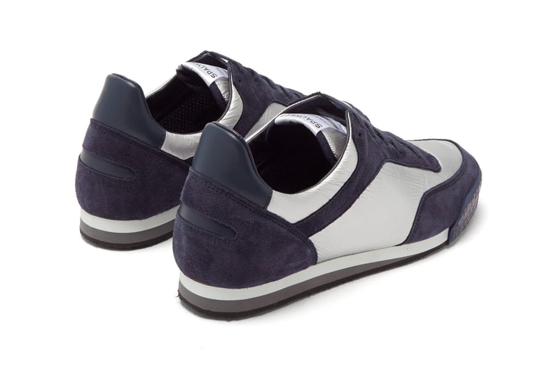COMME des GARcONS SHIRT Spalwart Pitch Low cdg menswear streetwear footwear shoes trainers kicks runners sneakers silver leather spring summer 2020 collection rei kawakubo