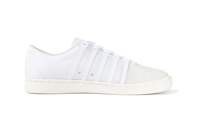 commonwealth k-swiss classic 66 release information buy cop purchase white leather suede mesh textile synthetic fabric material details