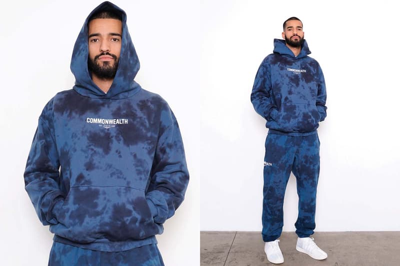 commonwealth spring summer 2020 ss20 collection lookbook release tie dye sweatsuits chocolate city tshirts 