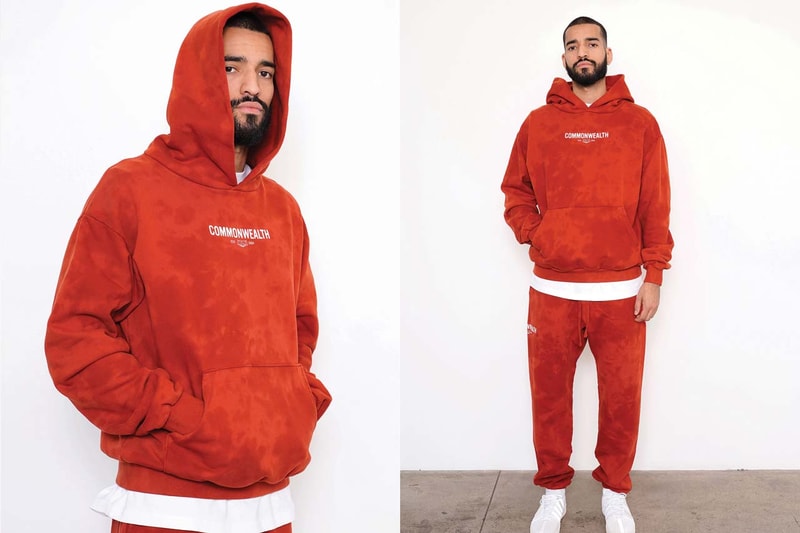 commonwealth spring summer 2020 ss20 collection lookbook release tie dye sweatsuits chocolate city tshirts 