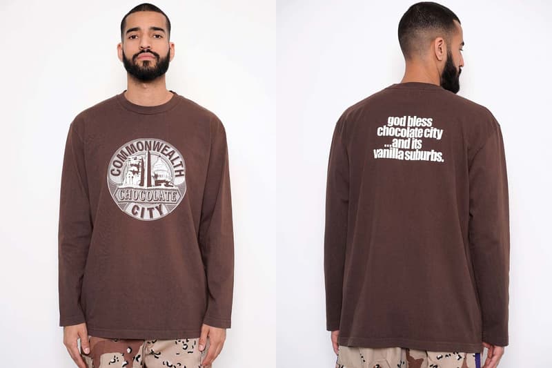 commonwealth spring summer 2020 ss20 collection lookbook release tie dye sweatsuits chocolate city tshirts