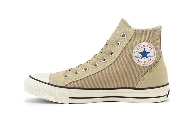 Converse All Star 100 GORE TEX Hi Sand Beige Black waterproof canvas heritage footwear menswear streetwear sneakers shoes trainers runners hi top spring summer 2020 collection