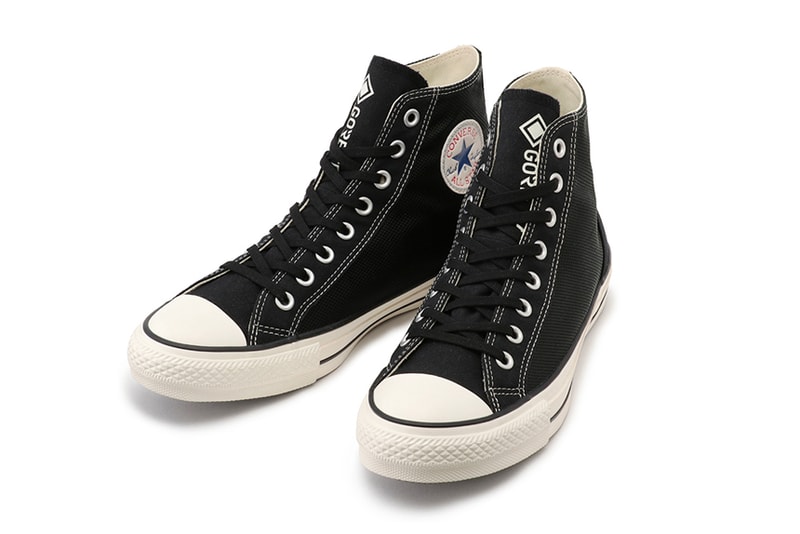 Converse All Star 100 GORE TEX Hi Sand Beige Black waterproof canvas heritage footwear menswear streetwear sneakers shoes trainers runners hi top spring summer 2020 collection