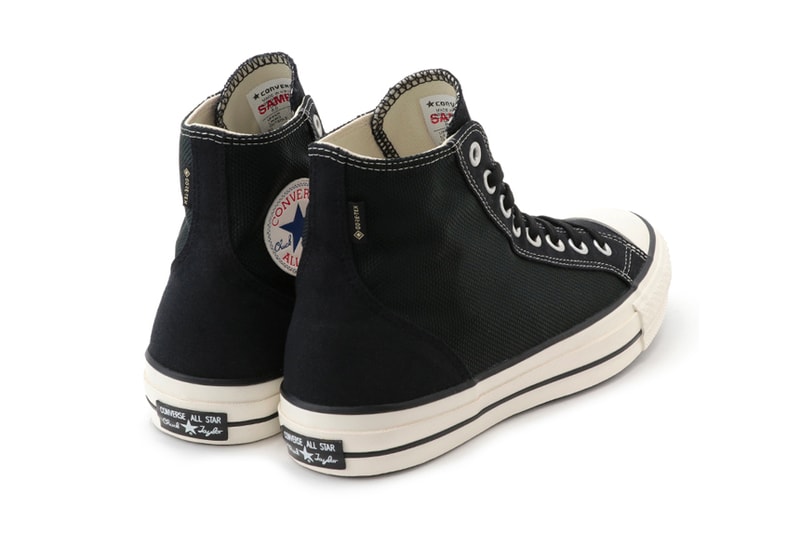 Converse All Star 100 GORE TEX Hi Sand Beige Black waterproof canvas heritage footwear menswear streetwear sneakers shoes trainers runners hi top spring summer 2020 collection