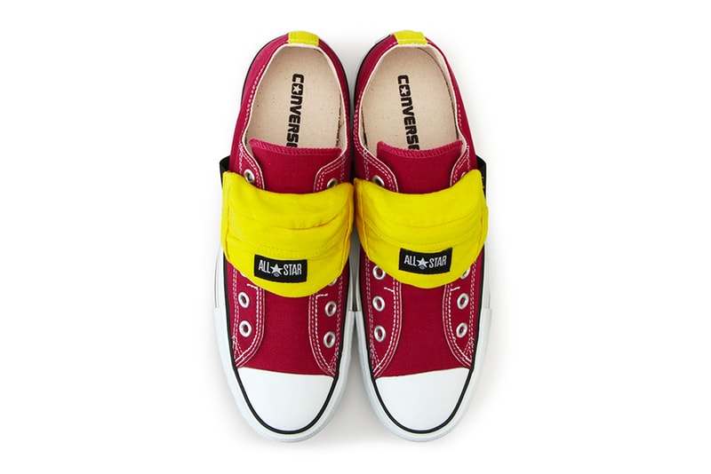 Converse Chuck Taylor All Star Pocket Slip OX Red Black Release 31301630210 3130163 japan