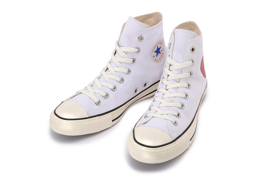 Converse Chuck Taylor All Star US Originator Hinomaru HI release drop info red circle flag series white washed canvas
