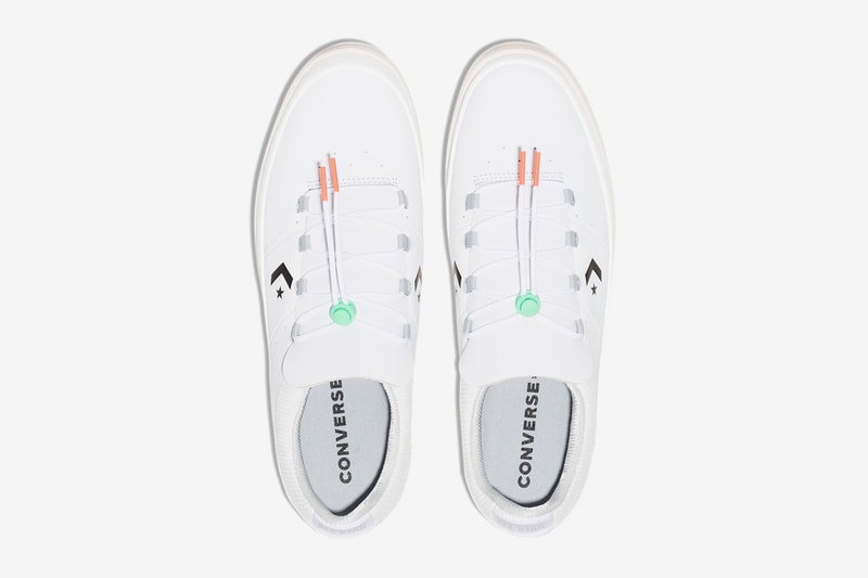 Converse White Pro Leather 1990 Low 166596C sneakers footwear shoes menswear streetwear retro kicks vintage trainers runners court spring summer 2020 collection all star