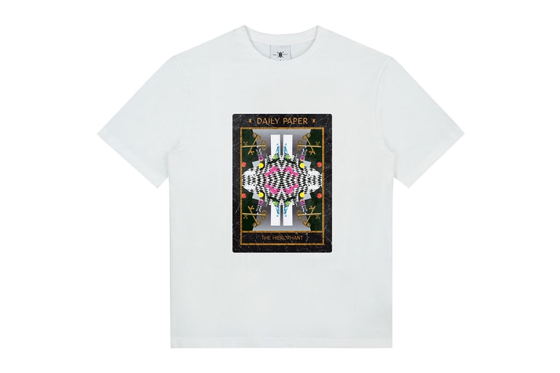 Daily Paper Visual Artist David Alabo Tarot Inspired limited edition Capsule collaboration ss20 spring summer 2020 collection Afro futuristic Surrealism Amsterdam the Magician High Priestess Empress Emperor Hierophant