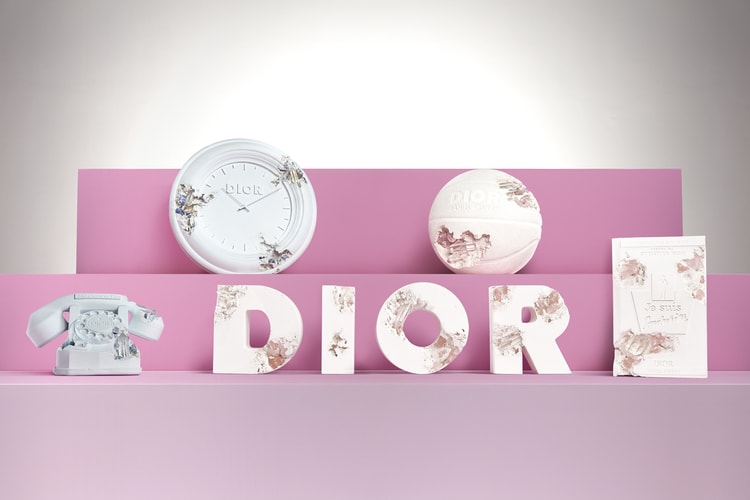 Daniel Arsham Crafts Eroded Basketballs, Telephones & More for Limited Edition Dior Collection