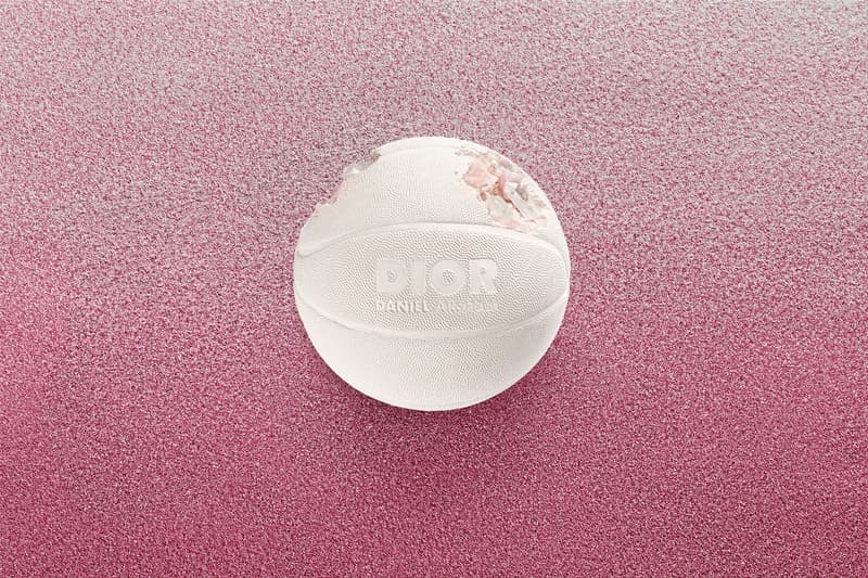 Dior x Daniel Arsham Limited Edition Art Objects Collaboration Sculptures Telephone Clock 'Je suis couturier' Basketball "DIOR" Pink Blue Quartz 