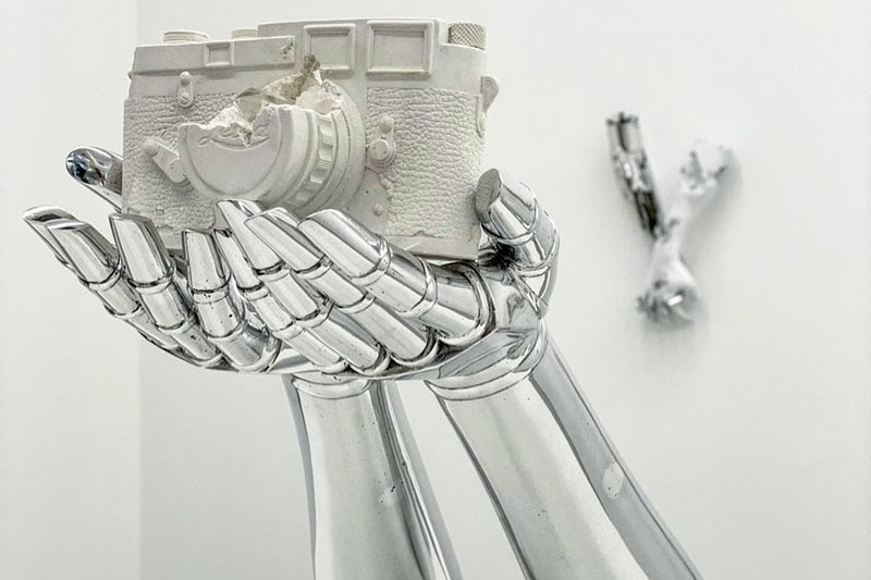 daniel arsham hajime sorayama second sculpture edition artwork collectibles 