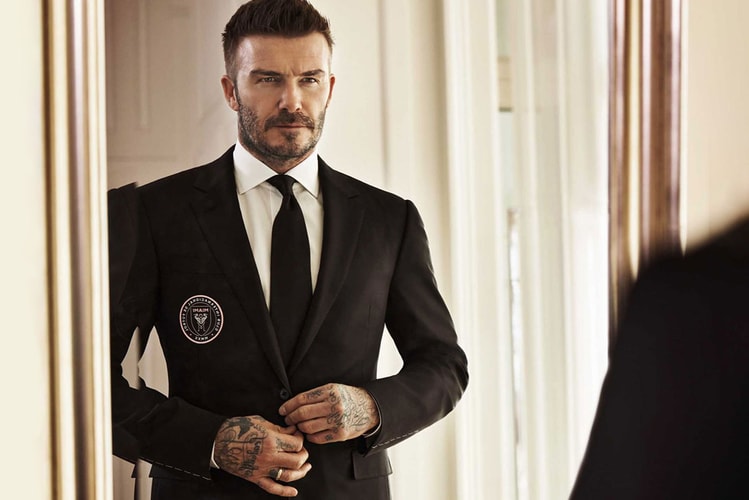 Ralph Lauren Details David Beckham's Custom Purple Label Inter Miami Suit
