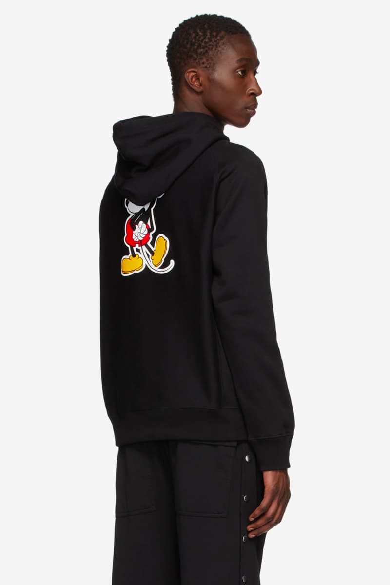 Disney TAKAHIROMIYASHITA TheSoloist. Mickey Mouse Hoodie Knit T-Shirt Release info Date Buy Price SSENSE Black White