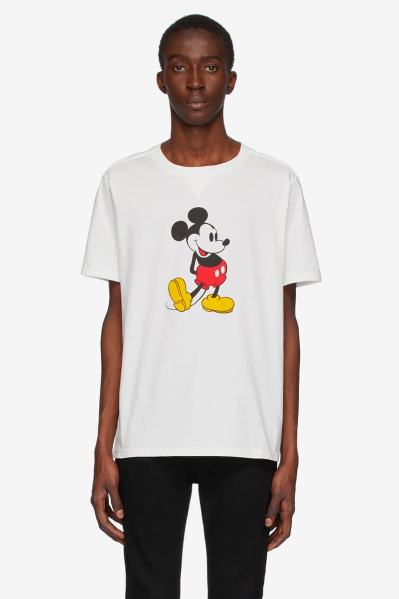 Disney TAKAHIROMIYASHITA TheSoloist. Mickey Mouse Hoodie Knit T-Shirt Release info Date Buy Price SSENSE Black White