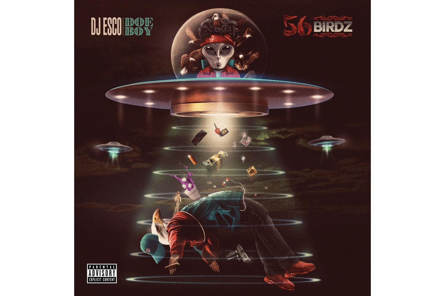 Doe Boy & DJ Esco '56 Birdz' EP Stream hip-hop rap trap freebandz atlanta 808 spotify apple music album mixtape 