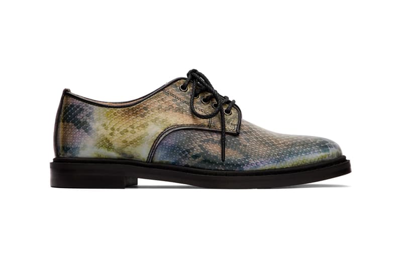 doublet Invisible Lenticular Shoes Release Info Buy Price SSENSE Snakeskin