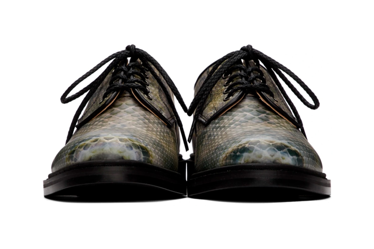 doublet Invisible Lenticular Shoes Release Info Buy Price SSENSE Snakeskin