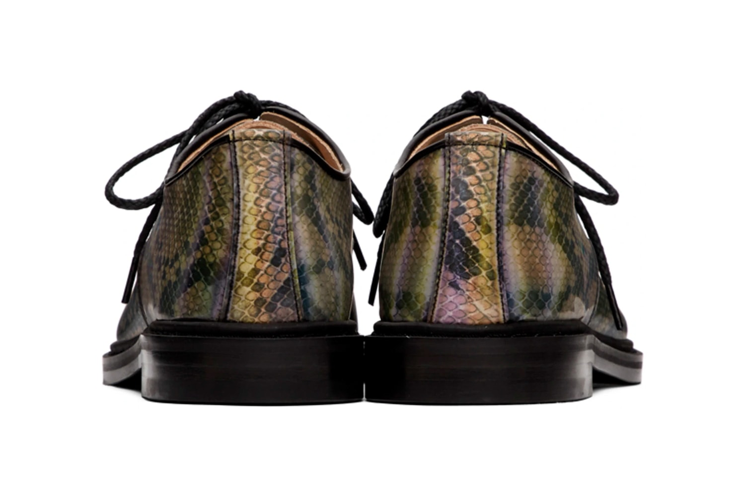doublet Invisible Lenticular Shoes Release Info Buy Price SSENSE Snakeskin