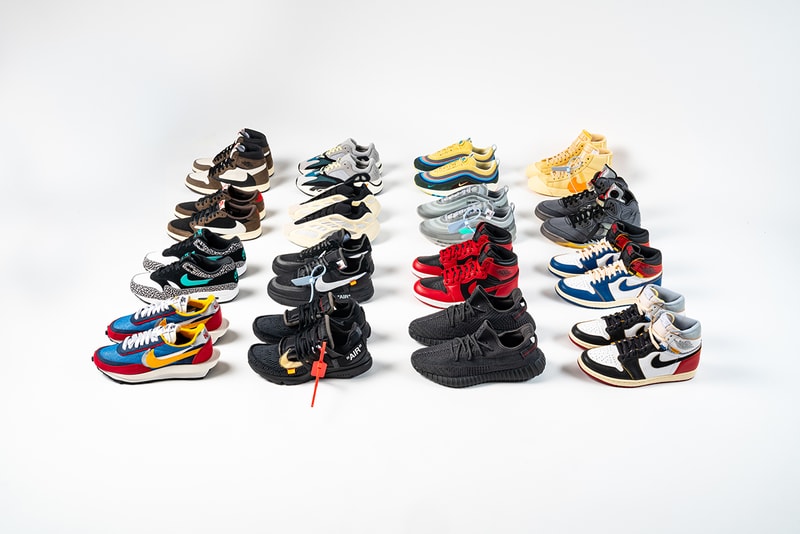 eBay x Stadium Goods "Sneaker Showdown" Launch Reduced Price HYPEBEAST Sneakers Rare Collectable Competitions Hyped Shoes Travis Scott YEEZY Off-White sacai Sean Wotherspoon AM1/97 AJ1 Air Jordan 1 Retro High OG 85 Union Los Angeles atmos Tokyo Elephant 