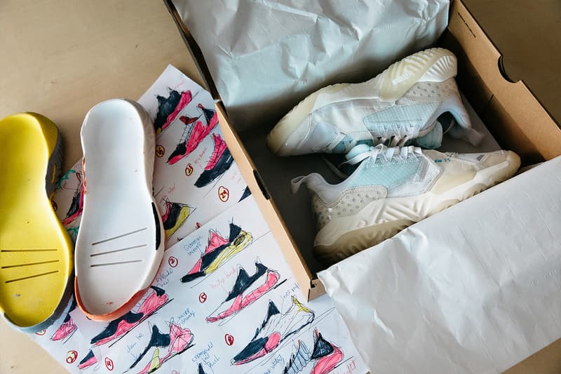 Edison Chen Jordan Brand Delta SP "Sail" Unboxing Los Angeles Nike Jordan Brand React Sneakers kicks footwear 