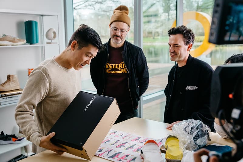 Edison Chen Jordan Brand Delta SP "Sail" Unboxing Los Angeles Nike Jordan Brand React Sneakers kicks footwear