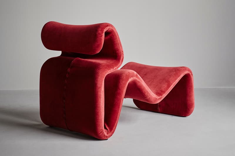 Artilleriet Etcetera Chair Series Relaunch Easy Chair Lounge Chair Footstool Sand Beige Dark Chocolate Zink Grey Ruby Red Klein Blue Grass Green
