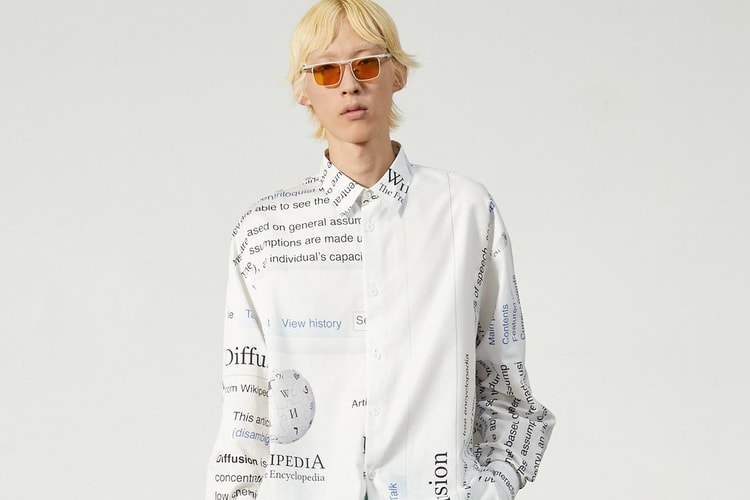 Études & Wikipedia Celebrate Global Knowledge With Graphic SS20 Collection