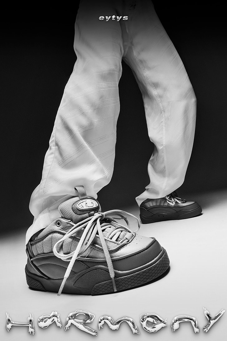 Eytys Harmony Spring/Summer 2020 Lookbook Footwear Release Information Y2K Sneakers 2000s Skateboarding Aesthetic Chunky Shoes "Leather White" " Tumbled Taupe" 