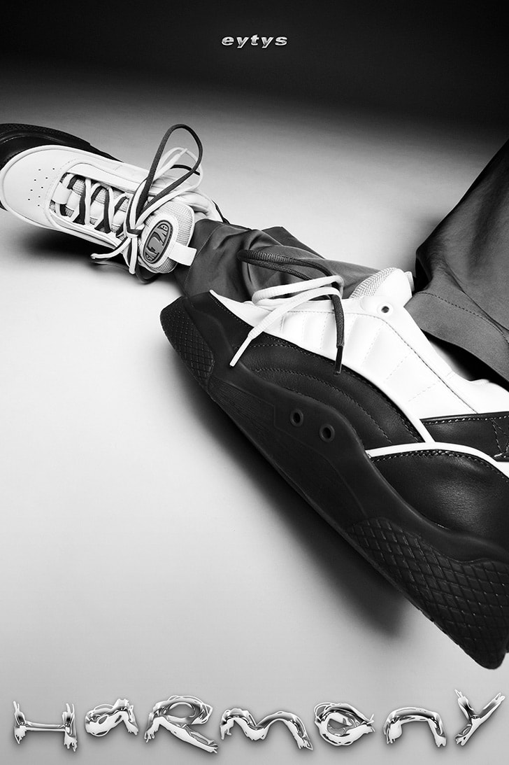 Eytys Harmony Spring/Summer 2020 Lookbook Footwear Release Information Y2K Sneakers 2000s Skateboarding Aesthetic Chunky Shoes "Leather White" " Tumbled Taupe" 