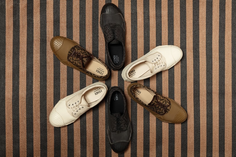 Fendi Joins Moonstar for Garden-Inspired SS20 Shoe Collection