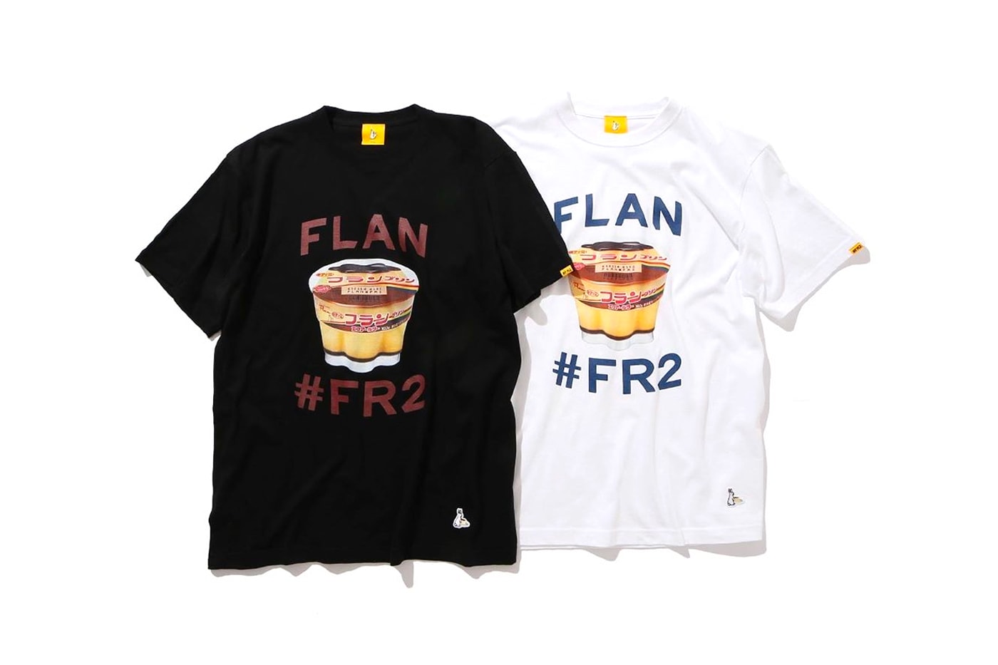 Flan Labs Fxxking Rabbits Capsule Collection Release Pudding T-Shirts Hoodies Black White Ryo Ishikawa
