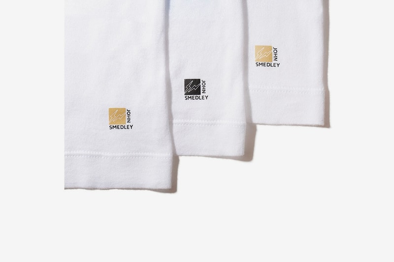 Fragment Design John Smedley T shirt Pack minimal essentials plain white tee black three set hiroshi fujiwara sea island cotton logo graphic print branding twin thunderbolts basics