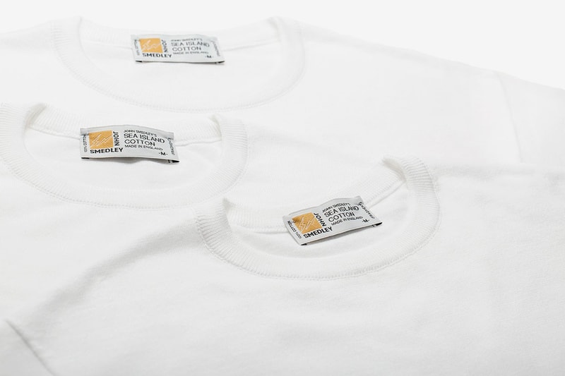 Fragment Design John Smedley T shirt Pack minimal essentials plain white tee black three set hiroshi fujiwara sea island cotton logo graphic print branding twin thunderbolts basics