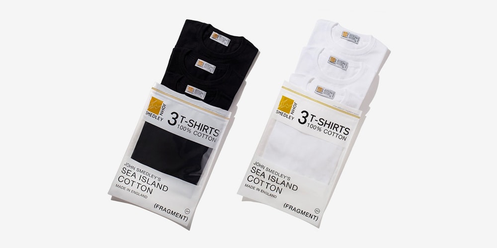 fragment design x John Smedley T-shirt Pack | Hypebeast