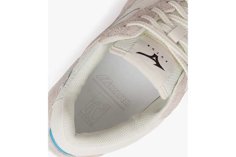 FUTUR x Mizuno GV87 "White/Turquoise" "Black/Red" Release Information Collaboration Footwear Sneaker Drop Date Closer Official Look Hanon Shop Launches 