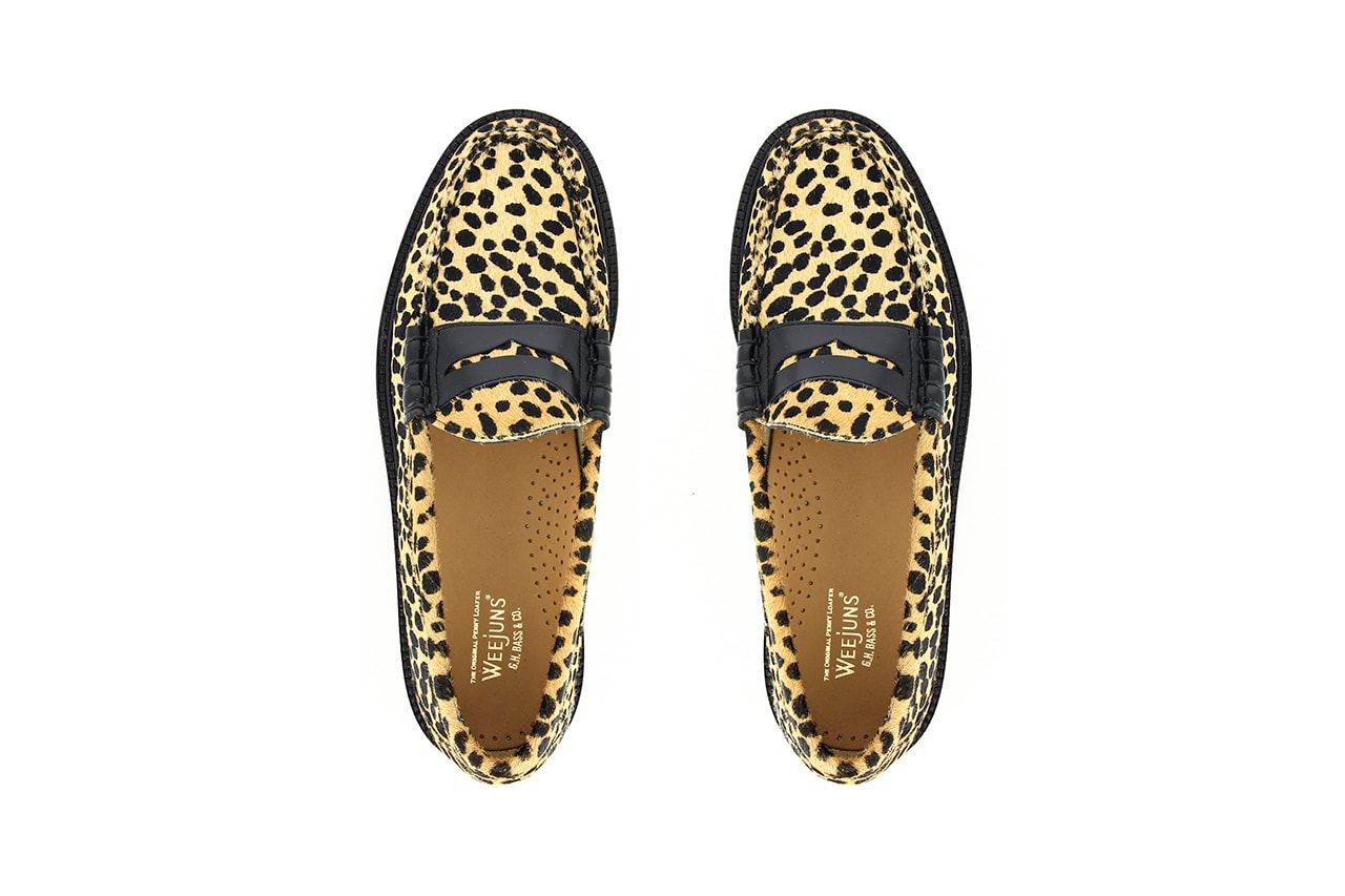 g h bass and co weejuns penny loafer browns zebra cheetah pony hair luxury buy cop purchase release information details