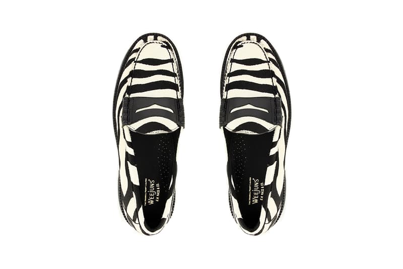 g h bass and co weejuns penny loafer browns zebra cheetah pony hair luxury buy cop purchase release information details