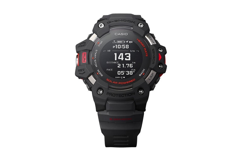 G Shock GBD H1000 1A7 Watch Casio Japanese japan heart rate monitor GPS altimeter barometric pressure bearing temperature acceleration sensors spring summer 2020 collection