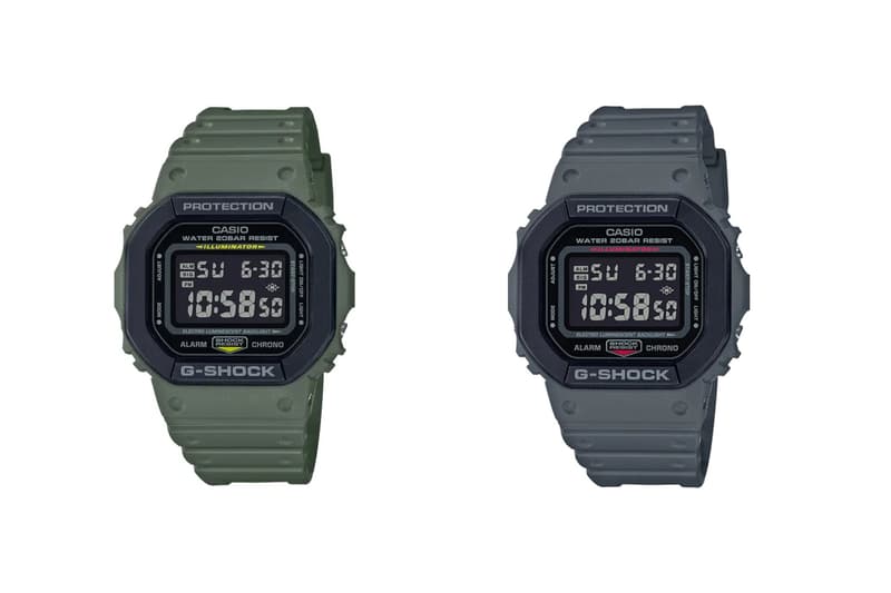 G-SHOCK Military-Inspired Utility Collection Info Hypebeast