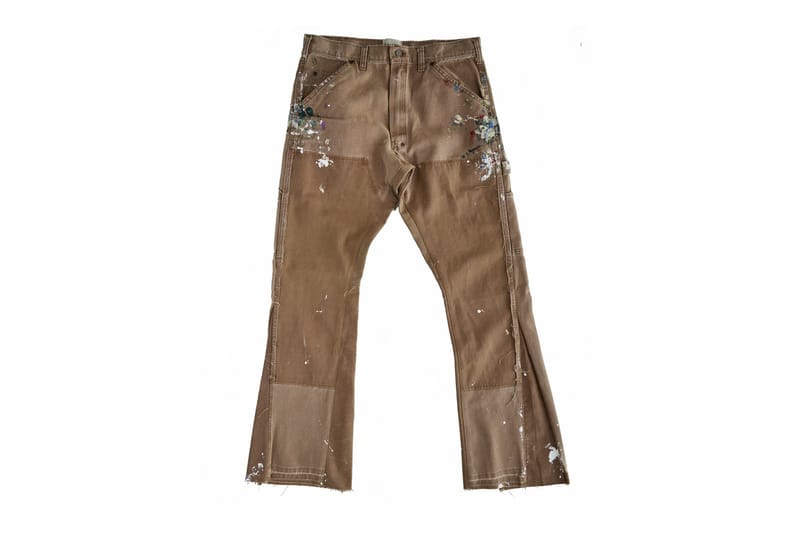 Artful Paint Splatter Defines GALLERY DEPT.'s LA FLARE Carpenter Pants