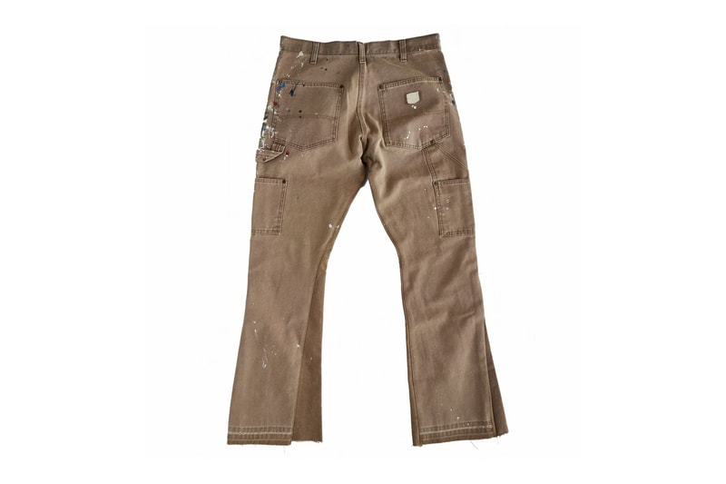GALLERY DEPT. LA FLARE Tan Carpenter Pants Release Info Buy Price Josué Thomas Virgil Abloh bootcut