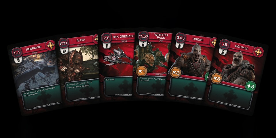 Gears of War: The Card Game' Steamforged Info